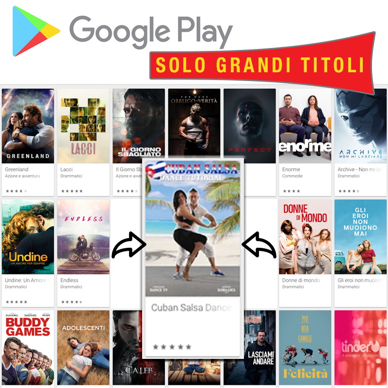 DanceTv_'s tweet photo. C'è chi produce video-corsi con il cellulare, nel soggiorno di casa o nel garage...e poi c'è DANCE TV !

GLI UNICI AL MONDO SU GOOGLE PLAY !
(chissà come mai?)😉

2 CANALI - 5 DISCIPLINE - 210 LEZIONI

★
𝗣𝗢𝗥𝗧𝗔𝗟𝗘 𝗪𝗘𝗕 "𝗗𝗔𝗡𝗖𝗘 𝗧𝗩"
★
#latinoamericano #ballicaraibici https://t.co/T716SdK8ub