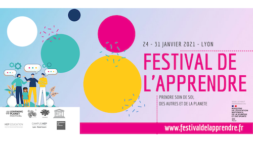 Du 24 au 31 janvier, le Festival de l'apprendre vous propose d'assister à des ateliers, conférences... organisés sur le thème "Apprendre à prendre soin de soi, des autres et de la planète"🌿
Inscrivez-vous, c'est gratuit 😉
#festivaldelapprendre
festivaldelapprendre.fr