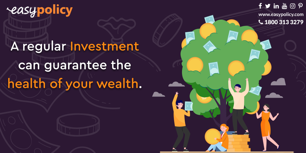 A regular #Investment can guarantee the #health of your #wealth.
Know more 👉 bit.ly/33WiTvZ

#StayHome #SIP #InvestmentPlan #insurance #mutualfund #Easypolicy
