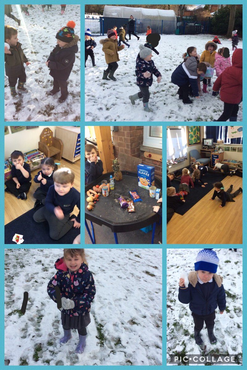 What a fantastic day so far! We’ve had fun in the snow then continued our healthy eating and living week. We’ve decided on healthy and unhealthy food choices, tasted healthy fruit and vegetables then did our exercises. Phew, all that before lunch😁<a href="/BarntonMrsL/">Alison Lawson</a> <a href="/BarntonMrsM/">Cerri Morris</a>