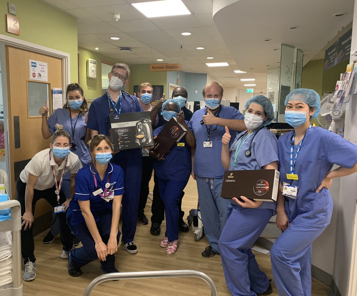 NHS coffee appeal 💙 tweet media