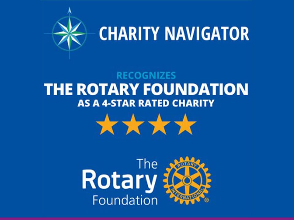 RotaryMendip's tweet photo. The Rotary Foundation Team has received the highest rating of four stars from Charity Navigator, an independent evaluator of charities in the US for the 13th consecutive year which is achieved by only one percent of organisations. Mendip Rtn. Mike Webb is a member of this team. https://t.co/sXljNsOuCQ