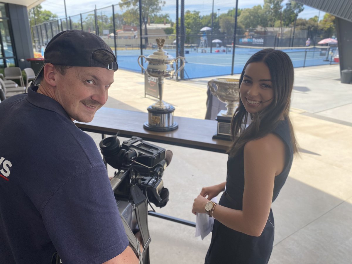 Grace Aicken (@grace_aicken) on Twitter photo The Australian Open trophies made a special stop at the Bendigo UTR Pro Tour for ‘AO on the Road’ before the start of the year’s first Grand Slam on February 8. <a href="/WINNews_Ben/">WIN News Bendigo</a> <a href="/saveourvoices/">Save Our Voices</a> #WINNews6pm #SaveOurVoices <a href="/tennis_vic/">Tennis Victoria</a> <a href="/AustralianOpen/">#AusOpen</a> <a href="/TennisAustralia/">TennisAustralia</a> @MyUTR The Australian Open trophies made a special stop at the Bendigo UTR Pro Tour for ‘AO on the Road’ before the start of the year’s first Grand Slam on February 8. <a href="/WINNews_Ben/">WIN News Bendigo</a> <a href="/saveourvoices/">Save Our Voices</a> #WINNews6pm #SaveOurVoices <a href="/tennis_vic/">Tennis Victoria</a> <a href="/AustralianOpen/">#AusOpen</a> <a href="/TennisAustralia/">TennisAustralia</a> @MyUTR