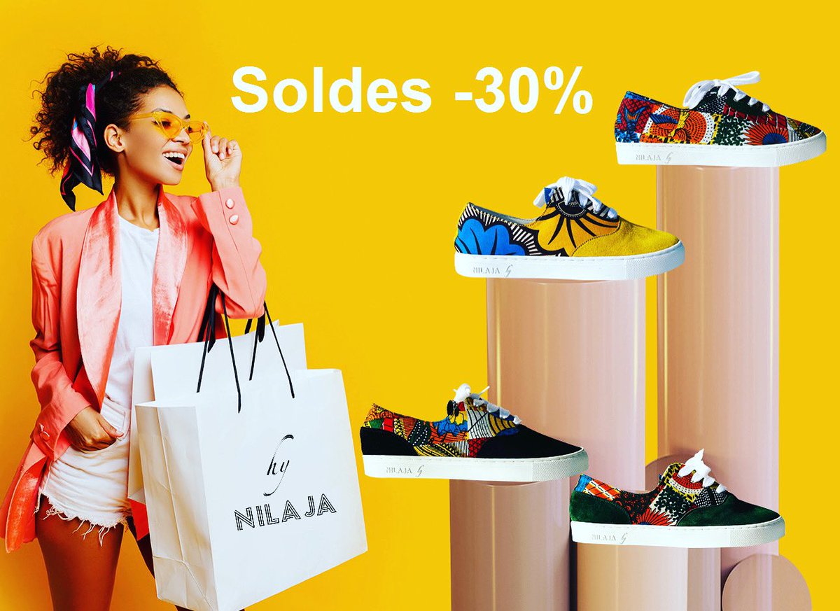 Nilaja_sneakers's tweet photo. Les soldes sont lancés, ne vous faites pas piquer votre paire. -30% sur ttes nos paires 👉🏽 https://t.co/ZkABMq605h
#nilaja #bayefall #africa #world #africanfashion #sneakers #sneakersaddict #igsenegal #we_love_221 #madeinafrica #allfortheculture #wax #shop #shoponline #lifestyle https://t.co/JIEyXPt12B
