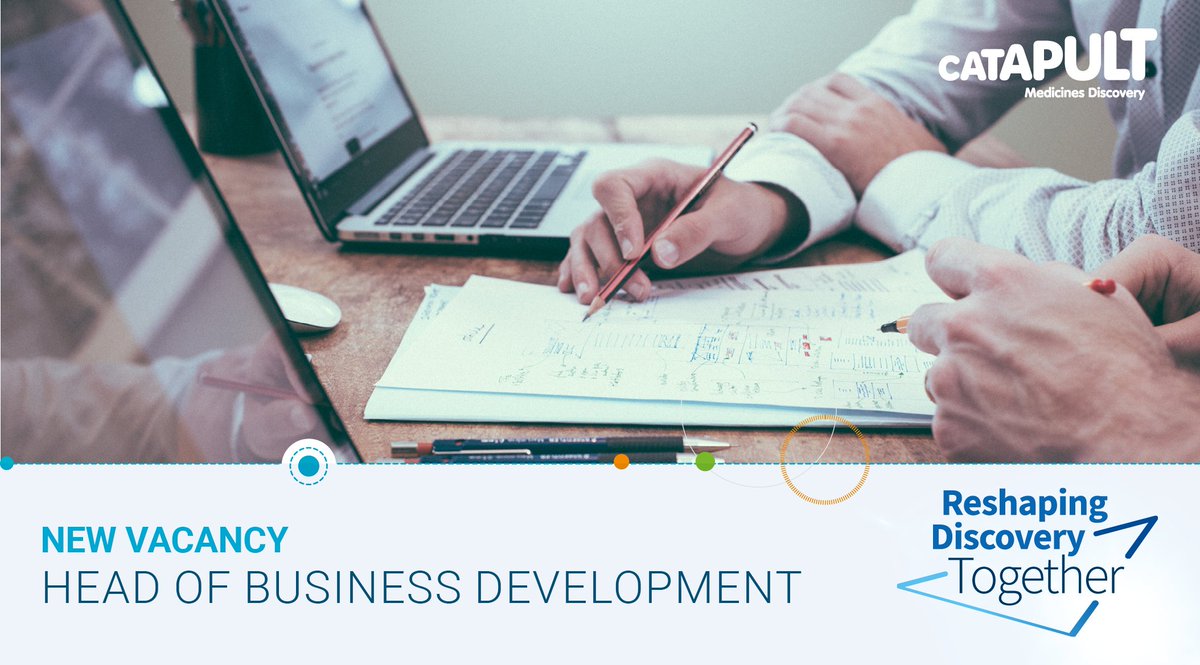 MedDiscCat's tweet photo. NEW ROLE: We are looking for a Head of #BusinessDevelopment to lead our business development function 📈, enabling us to support the Life Sciences sector in the commercialisation of new medicines discovery techniques and technologies.

Find out more 🔎⬇️
https://t.co/pMbFB9QyOo https://t.co/xBNPk1Rc2x