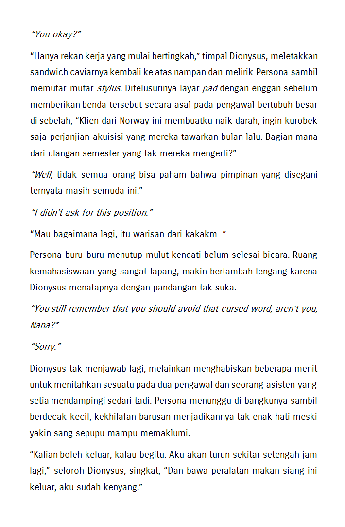A I U On Twitter Cards A Namjin Au Spin Off Dari The Bulletproof Bagi Rekan Rekannya Dionysus Merupakan Pemuda Kaya Raya Dengan Hati Dan Kesabaran Seluas Samudera Namun