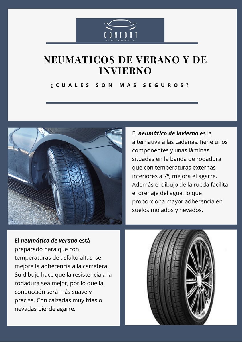 ConfortAutos's tweet photo. Saldrías a la calle en sandalias si está lloviendo?. Irías a la playa con botas de montaña?. Nuestros coches tampoco. Sabemos que las ruedas son un punto importante en la seguridad.Por eso las adaptamos a las condiciones climáticas para que así,tu experiencia de viaje sea segura. https://t.co/4i31E5TkAp