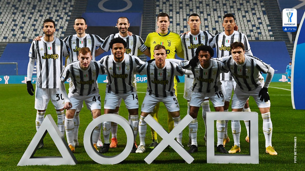 SerieA's tweet photo. The day after: #PS5SuperCup 📸  ⚪ ⚫  

#WeAreCalcio https://t.co/B1BuLKXkqi