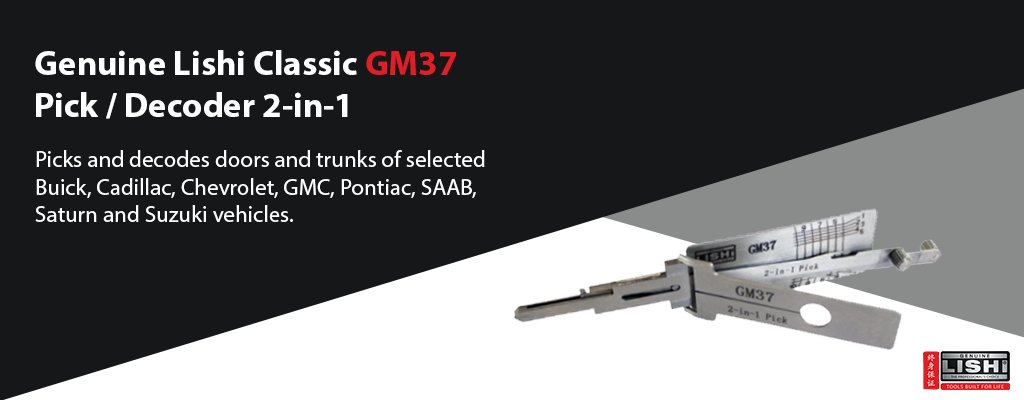 Genuine Lishi (@genuinelishi) on Twitter photo Designed to #pick and #decode doors & trunks in 3 mins or less, the Classic #GenuineLishi #GM37 tool's coverage includes selected #Buick, #Cadillac, #Chevrolet, #GMC, #Pontiac, #SAAB, #Saturn & #Suzuki vehicles.
Find out more / purchase at <a href="/tradelocks/">TradeLocks</a> 👇
ow.ly/EtqW50Dei2Z Designed to #pick and #decode doors & trunks in 3 mins or less, the Classic #GenuineLishi #GM37 tool's coverage includes selected #Buick, #Cadillac, #Chevrolet, #GMC, #Pontiac, #SAAB, #Saturn & #Suzuki vehicles.
Find out more / purchase at <a href="/tradelocks/">TradeLocks</a> 👇
ow.ly/EtqW50Dei2Z