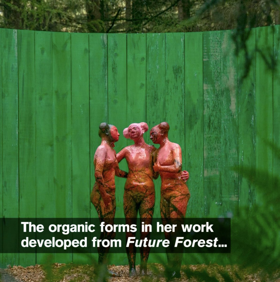ParkerHarrisCo's tweet photo. In 2019, @Lisawrightart and @tompiperdesign created #FutureForest, a project which we were proud to deliver for the centenary of @ForestryEngland.

You can discover (or rediscover) this stunning installation in this video from the @royalacademy:

https://t.co/YlJw9KV6m9 https://t.co/PjIcUefeRS