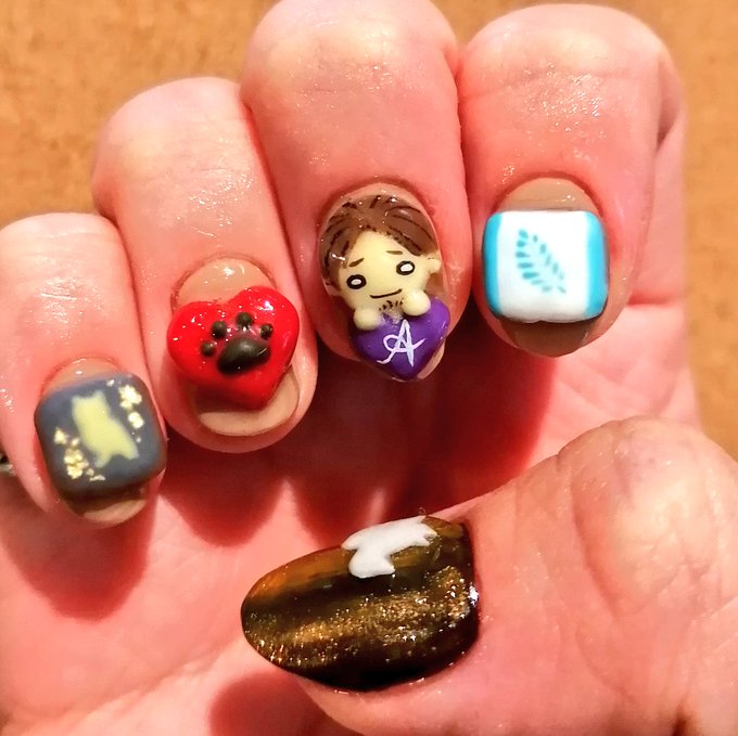 痛ネイルのtwitterイラスト検索結果 古い順