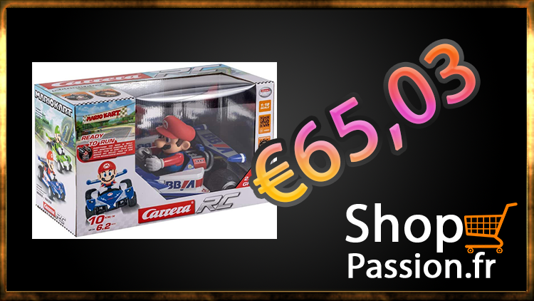 ShoppassionF's tweet photo. Carrera RC Mario Kart 
Il n'est plus nécessaire de présenter , le plombier iconique de Nintendo.
Prenez le contrôle de Mario sur son quad téléguidé et partez à l'aventure 

Lien: https://t.co/7PW014HiPj 

#nintendo  #mario #supermario #mario#carreramariokart https://t.co/xMAx9YpKwR