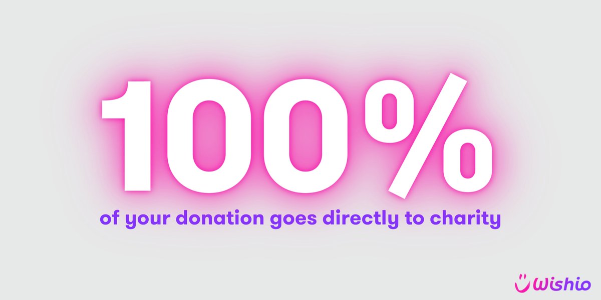 getwishio's tweet photo. What's different about Wishio?

DO GOOD: Wishio takes no cut: 100% of your donation (minus payment processor fees) goes straight to charity.

FEEL GOOD: we make once-in-a-lifetime celebrity experiences accessible: everyone has an equal chance of winning, whatever you donate! https://t.co/7f54wIqJuE