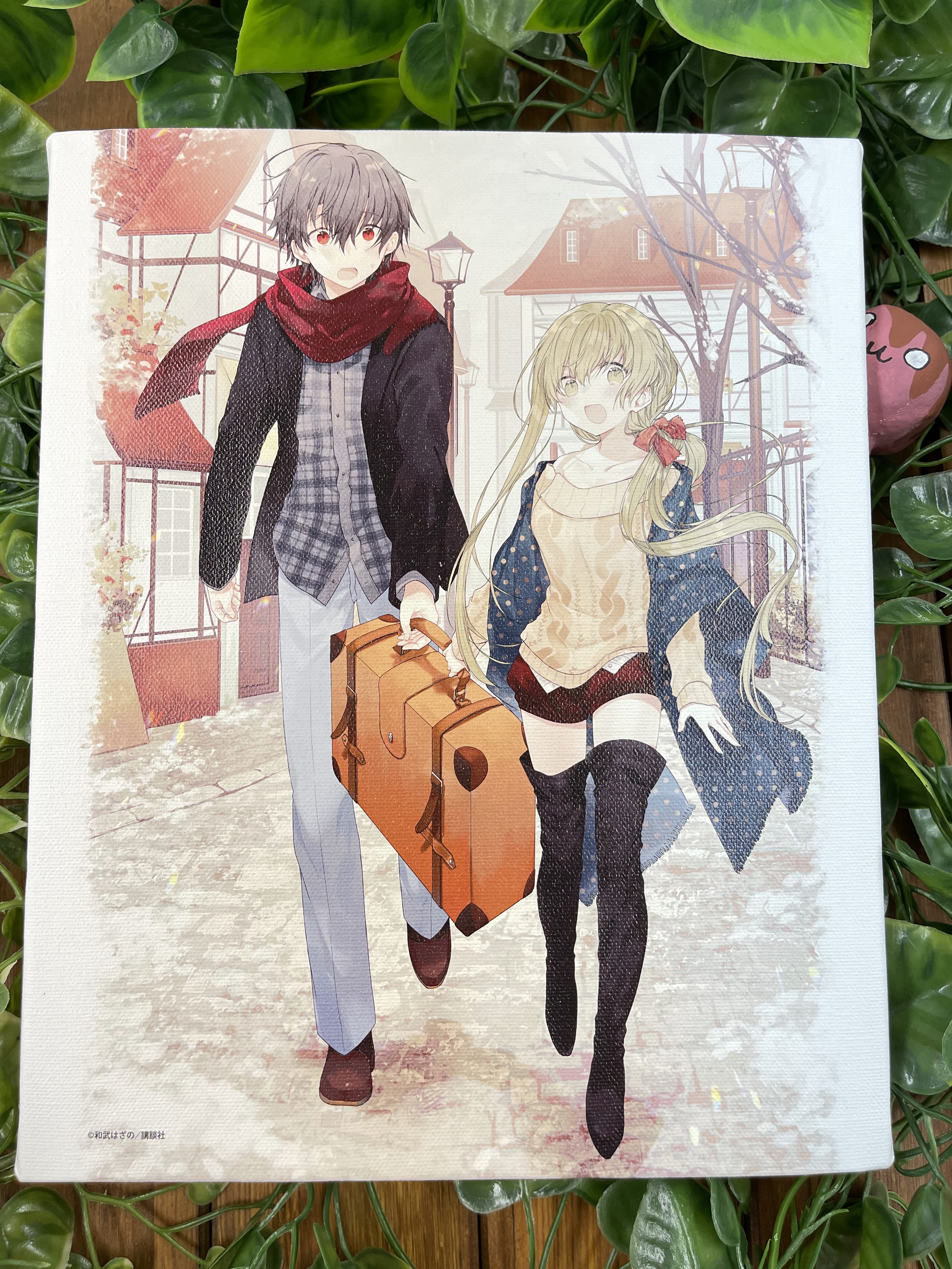 白聖女と黒牧師 9巻発売記念 複製原画展 等身大タペストリー 和