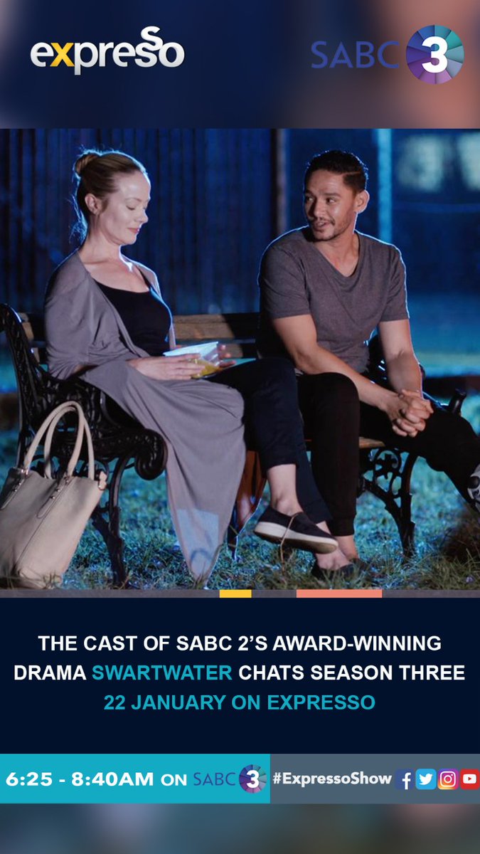 Gavin Wildschutt-Prins 🏳️🌈 (@gavin_prins) on Twitter photo Catch actors Antoinette Louw and Keenan Arrison, the leads in Swartwater 3 on <a href="/SABC_2/">SABC_2</a> talks to <a href="/expressoshow/">Expresso Show</a> tomorrow just after 8am about their journey in this awardwinning show. @arrisonkeenan <a href="/AntoinetteLouw1/">Antoinette Louw</a> Catch actors Antoinette Louw and Keenan Arrison, the leads in Swartwater 3 on <a href="/SABC_2/">SABC_2</a> talks to <a href="/expressoshow/">Expresso Show</a> tomorrow just after 8am about their journey in this awardwinning show. @arrisonkeenan <a href="/AntoinetteLouw1/">Antoinette Louw</a>