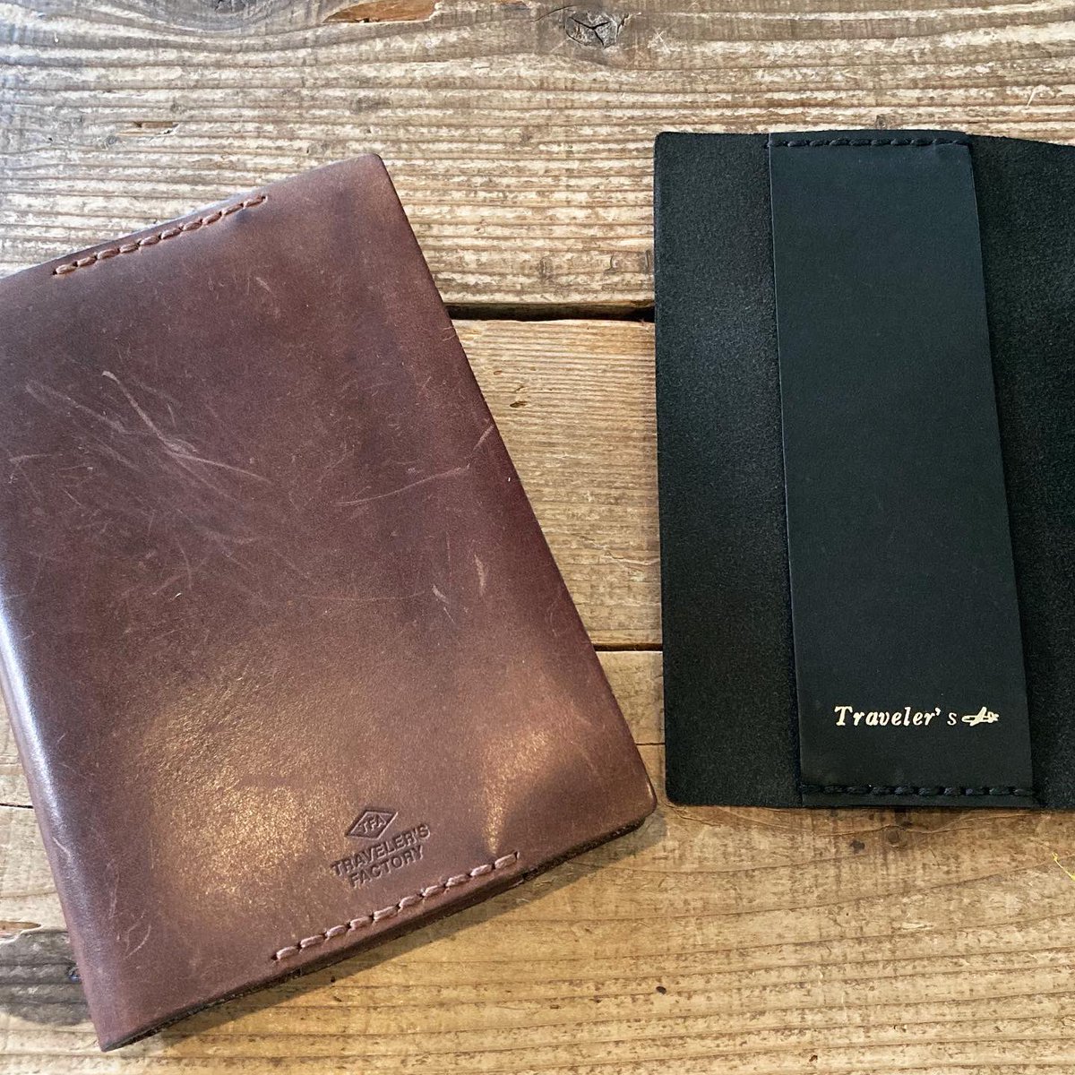 トラベラーズファクトリー ブックカバー レザー ご確認用 エルバマット