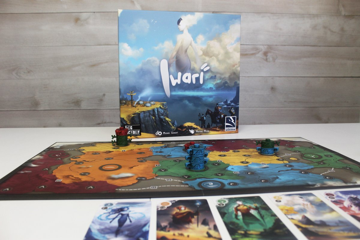 Tcgfactory's tweet photo. Si buscas un #juegodemesa de reglas muy sencillas que queda preciosérrimo en mesa y con la suficiente profundidad como para suponer un reto de lo más interesante...
¿Has probado ya #IWARI?😜
Pincha aquí para saber más
https://t.co/OOZ4Qz7rQs
#TCGFactory https://t.co/phi3BGj13O
