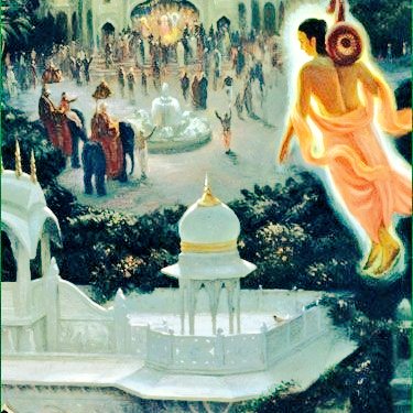 will destroyed.After preaching Narad ji Vishnu ji vanished from his sight. Narad then descended down to the earth while having darshan of various Shivlingas, he saw two of the Marudganas, whim he had curse.He told both of them that they would take birth from the giantess
