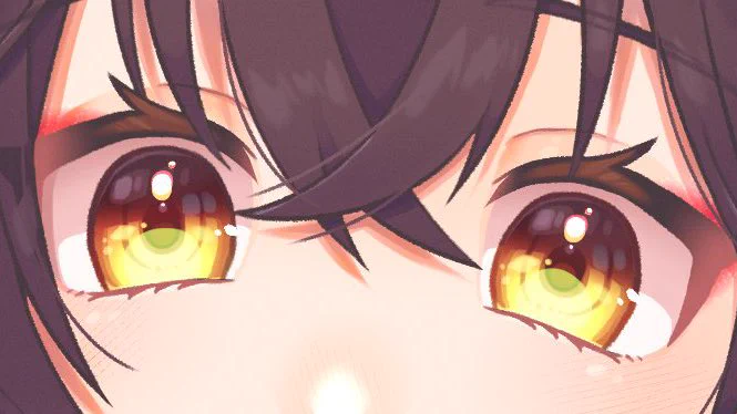 #目だけでフォロワーさんを惚れさせるキラキラ鮮やかな目はいいぞ描くの楽しいぞ… 