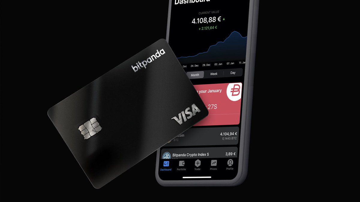 Our partner @bitpanda makes payment with cryptocurrencies easy. With Bitpandas new Visa-Debit-Card digital assets can directly be used as payment. Bitpanda customers also receive up to 2% cashback in #bitcoin when holding $BEST. <a href="/blockpit_io/">Blockpit - Crypto Tax & Tracking 📈</a> @cryptotax
➡️hubs.ly/H0F9MB70