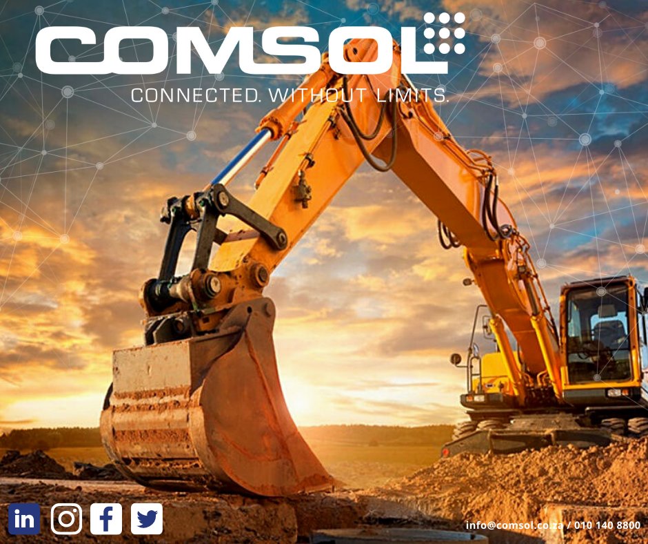 comsolnetworks's tweet image. Comsol with 22 years experience in mining has an abundance of knowledge and experience building tailored solutions in some of the most remote and harshest areas.