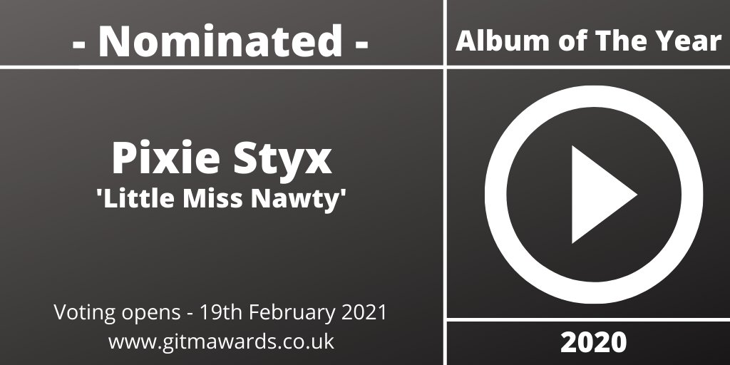 Congratulations Pixie Styx - nominated for Album of The Year

#GITMAwards