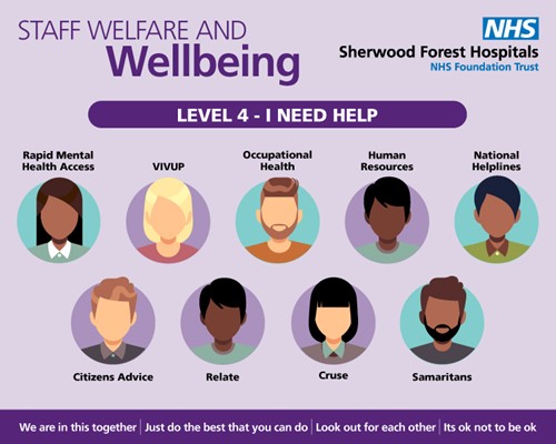 There are so many wellbeing resources available to #TeamSFH colleagues via our website: 
➡️Levels 1 to 4 
➡️Wellbeing calendar
➡️Reconnecting toolkit
➡️Psychology resources 
➡️plus more...

Take a look, and remember #ItsOKtonotbeOK 👉 sfh-tr.nhs.uk/for-health-pro…