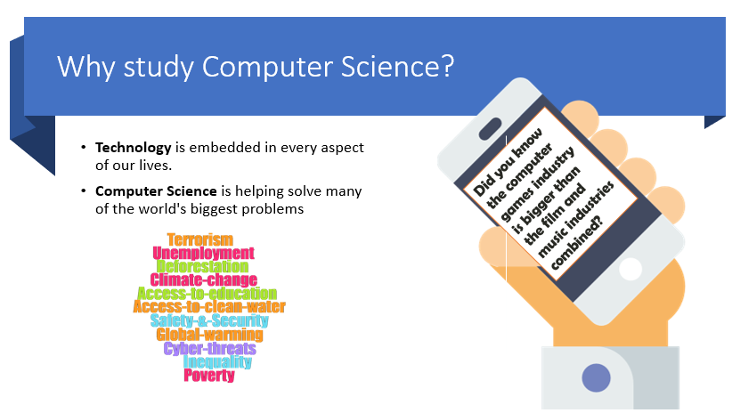 WHGSComputing's tweet image. Hello Year 9 students. You will soon be choosing your options. Here is a thread about Computer Science GCSE. I hope many of you will consider it...
#ComputerScience #GCSECS #Computing