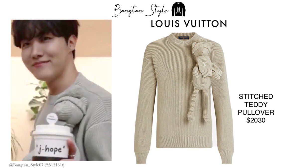 Bangtan Style⁷ (slow) on X: VLIVE 211204 Seokjin wears LOUIS VUITTON and  TIFFANY & CO. x SUPREME. #JIN #BTS @BTS_twt  / X