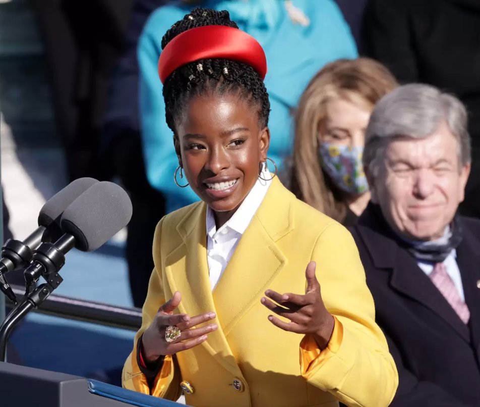 Meet <a href="/TheAmandaGorman/">Amanda Gorman</a>: The gifted young poet who stole the show at Biden’s inauguration trib.al/7FNVk0i