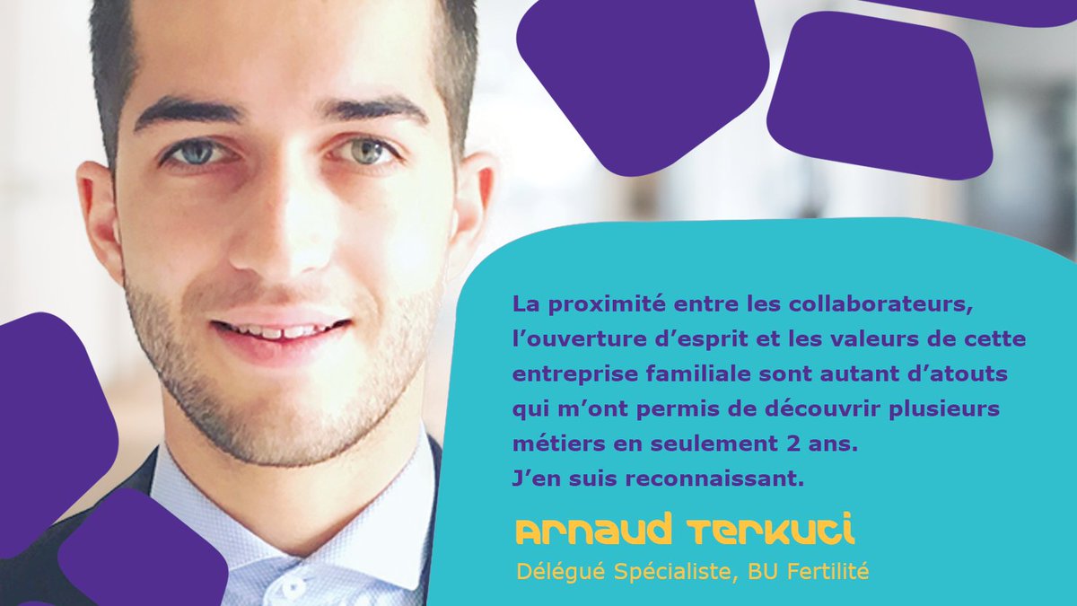 merck_fr's tweet photo. #Come2Merck #TeamMerck Découvrez le témoignage d'Arnaud, titulaire d'un doctorat en #Pharmacie de l'@ISPB et d'un MSc Biopharmaceutical Management de l'@ESCP_MsM. Aujourd'hui, Arnaud est délégué spécialiste au sein de la BU #Fertilité chez Merck.
#Carriere #RejoignezNous https://t.co/AAgW2qWJhg