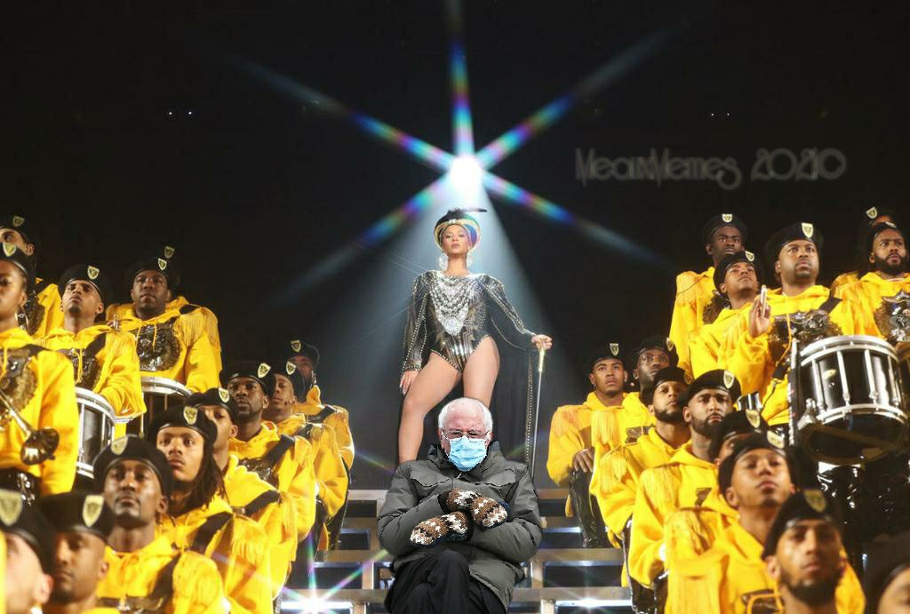 BrandyMeaux's tweet photo. Idea might not be mine, but the execution is. Gotta remove the chair, people! #Inauguration2021 #BernieSandersMittens
#Berniememes #Inauguration #BidenHarrisInauguration #lsugoldengirls #southerndancingdolls #LSU #lsugoldenband #beyoncehomecoming #humanbeatbox #berniememe https://t.co/hwbRPqkNNy