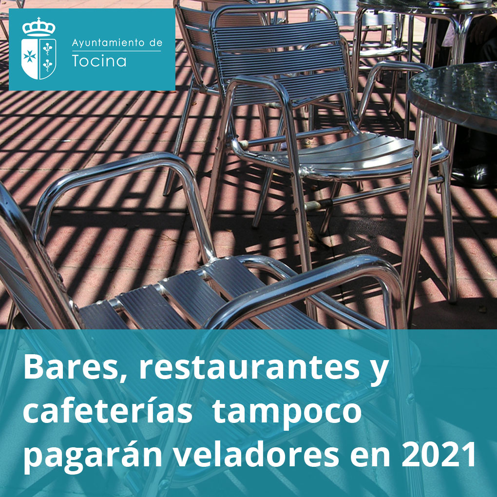 El sector hostelero de #Tocina Los #Rosales tampoco pagará por los veladores en 2021: tocinalosrosales.es/es/actualidad/…