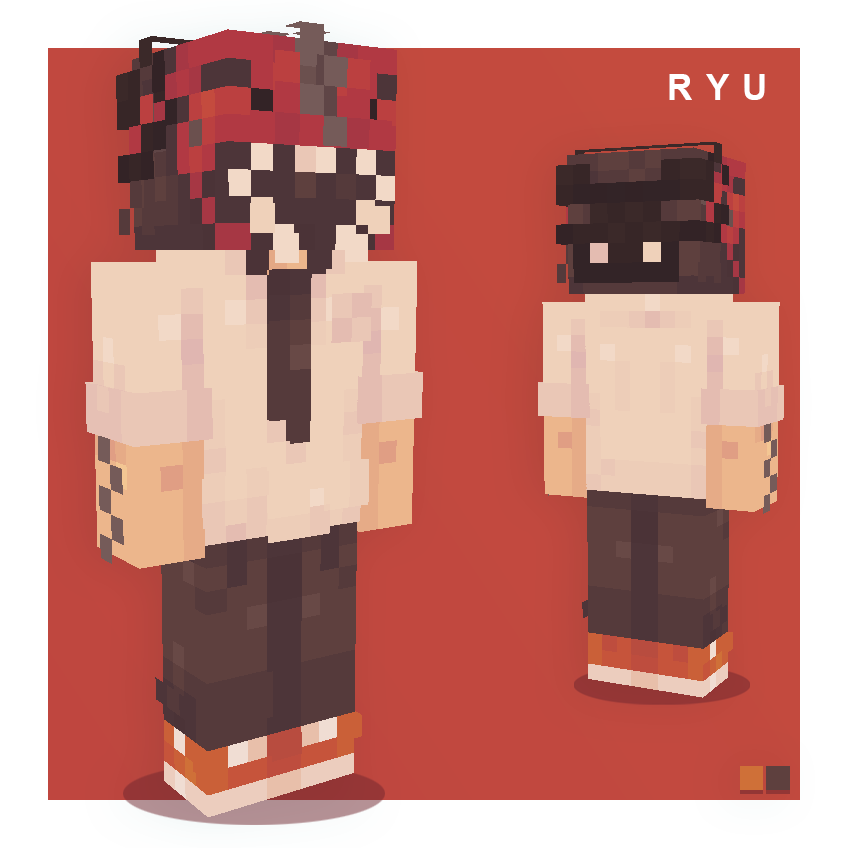 Chainsaw Man Minecraft Skin T Co Qnt3h7wph5 Twitter