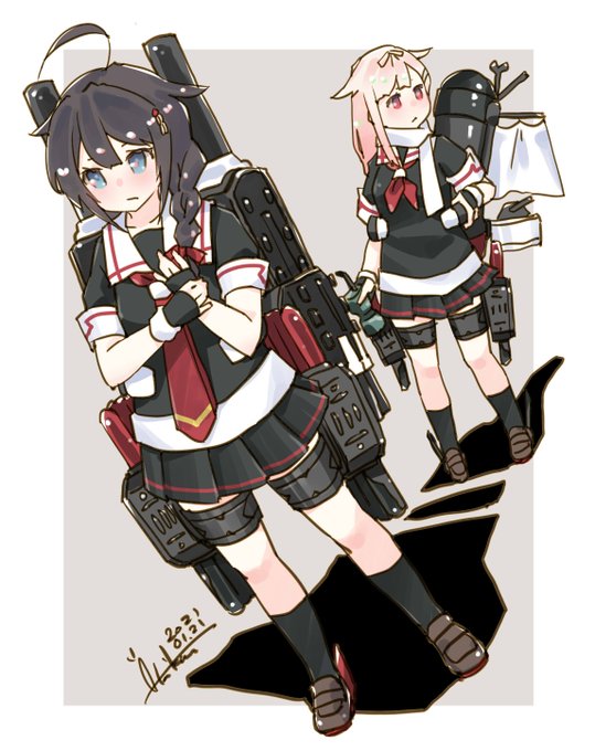 時雨『行くよ!』
夕立『ぽーい!』
#艦これ #時雨 #夕立 