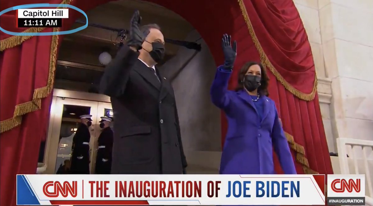 EngRev99's tweet image. 11:11 make a wish - the day when all little girls’ wishes came true. 1.20.21 - a palindrome. On this day, at this moment, the stars aligned. ✨ Coincidence? I don’t think so. #KamalaHarris #Inauguration