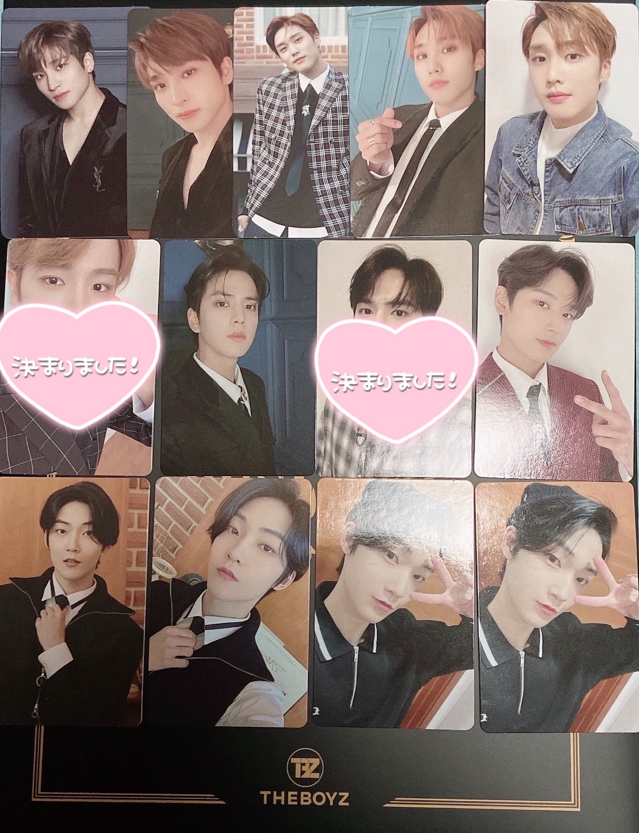 THE BOYZ ニュー トレカ 桃源郷