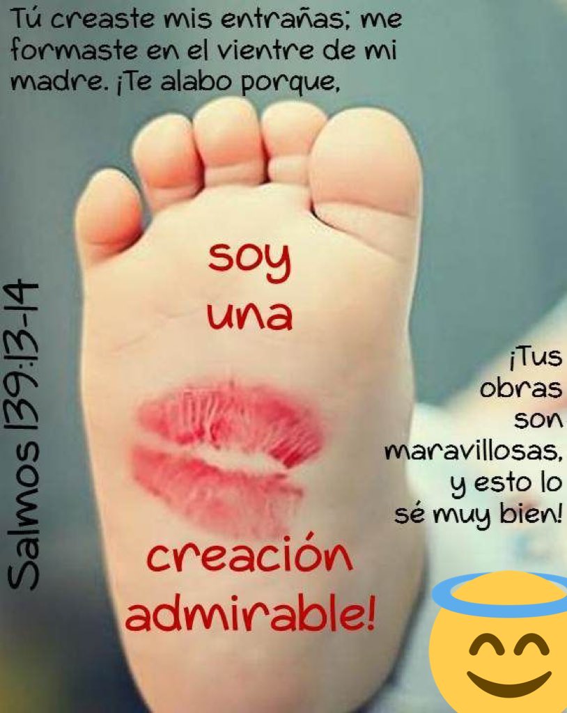 La palabra de Dios es clara!! JEREMÍAS 1:5, SALMOS 139:13-14. Los que tienen duda vayan y busquen la biblia! #Honduras es tierra de Dios. #SoyProVida