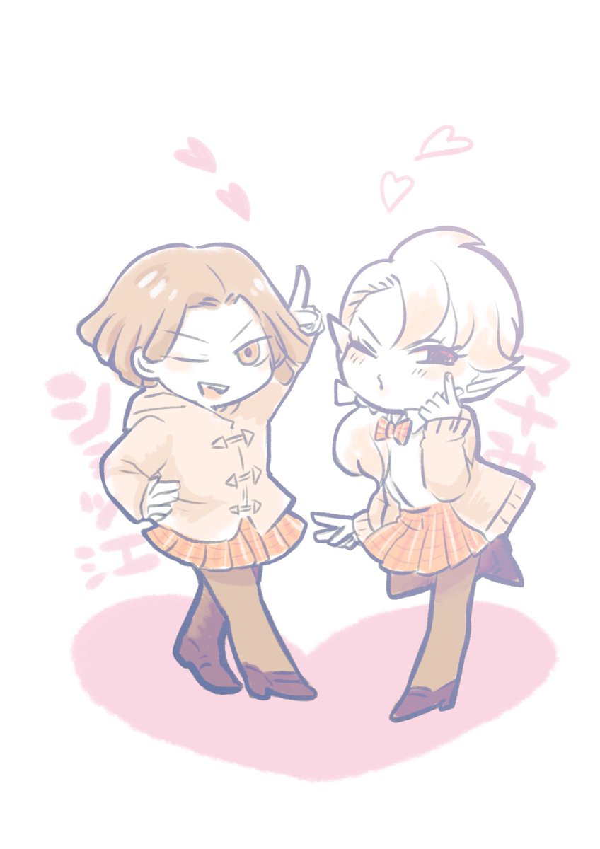 ツンデレ同級生と後輩ちゃん💟