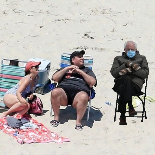 I made a Bernie!
#berniesmittens