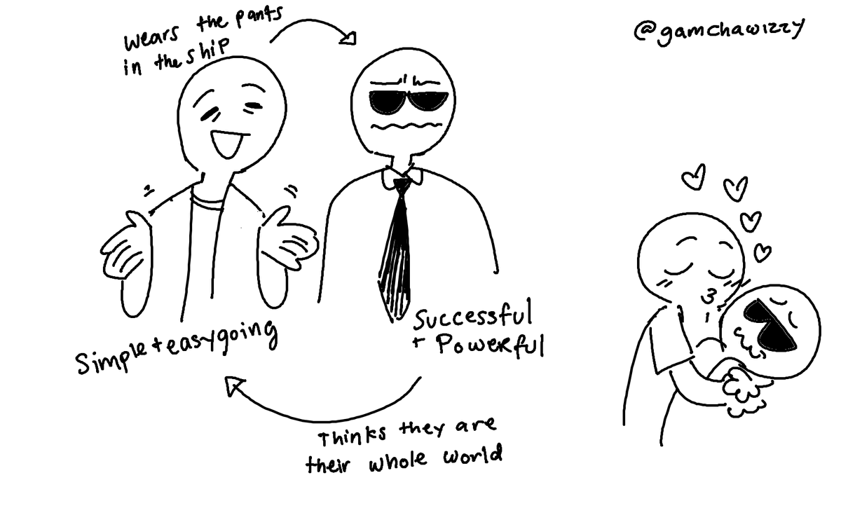 this is it. my fav ship dynamics. i am now Exposed 
