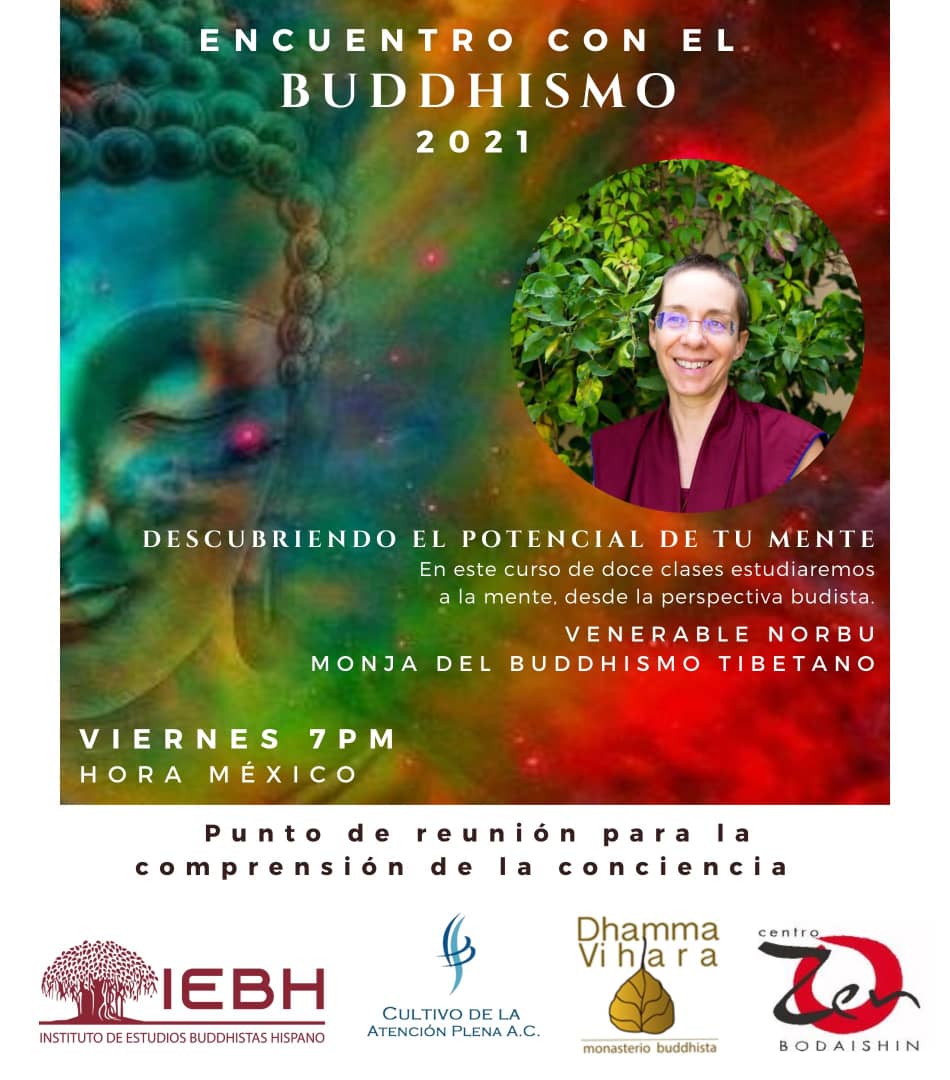 IEBH1's tweet photo. Los invitamos a participar de "Encuentros con el Buddhismo", este es un punto de reunión para el avance del estudio del buddhismo.
Viernes 22 con el Curso de 12 conferencias: 
 Descubriendo el Potencial de tu Mente. https://t.co/1rXLQaC6Gs