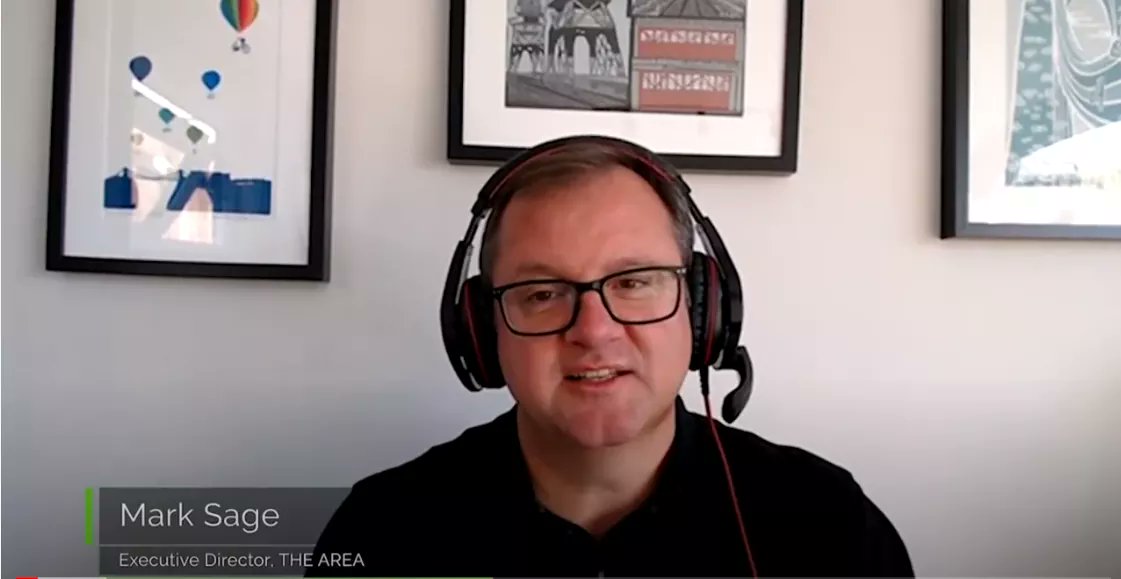 theAREAorg's tweet photo. How #AugmentedReality helps organizations with #BusinessContinuity Mark @Sagey11 chats with Umar Arshad @PTC about #AR
 Watch:  https://t.co/vsPgIBRS7C https://t.co/6I49MdcfWR