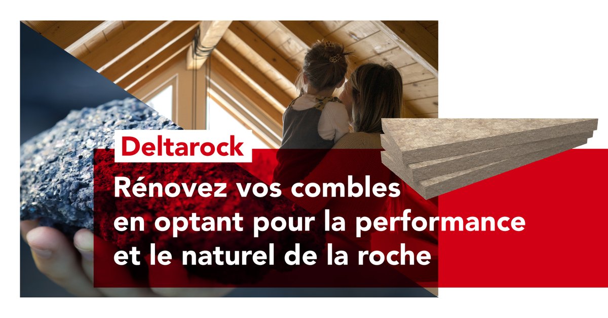 ROCKWOOL_France's tweet photo. 👏 #Deltarock et #Rockcomble font peau neuve en 2021 ! Ils vous apportent plus de confort de pose, de la douceur au toucher, une meilleure performance #thermique.
Rockcomble : https://t.co/U3P74Iosfk
Deltarock : https://t.co/8vrajmk5z1
#ThisFutureRocks #rénovation #ROCKWOOL https://t.co/VfRFspDyyr