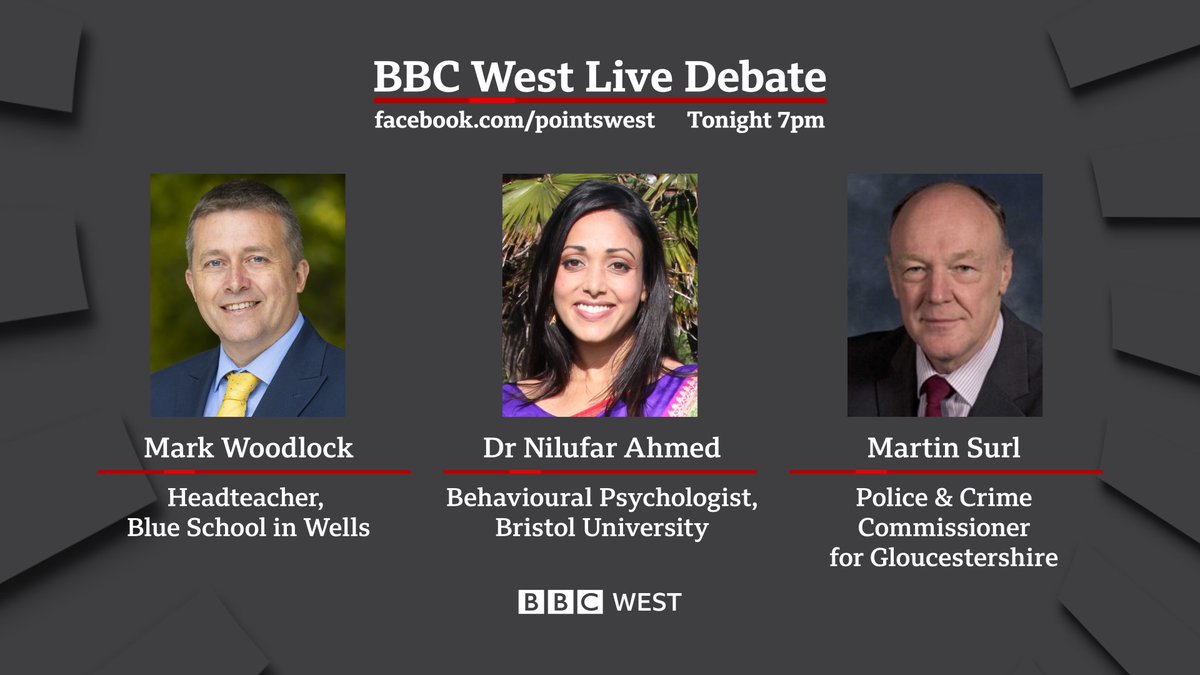 Join us tonight at 7pm on the @BBCBristol facebook page for a chat about policing the pandemic, the vaccine priority list and calling off Glastonbury👇
