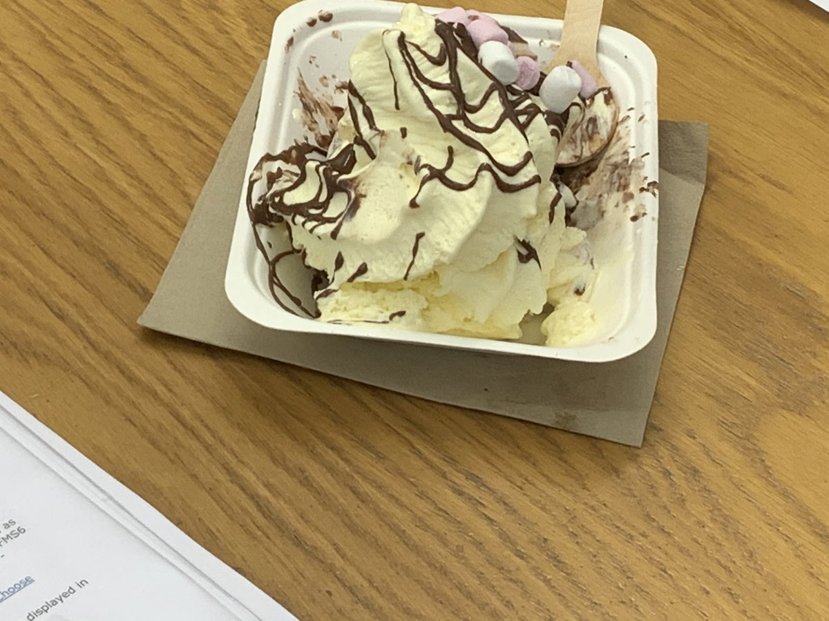 Thursdays well being treat for staff in school! Something for each day to say thank you and carry on we will get through this!