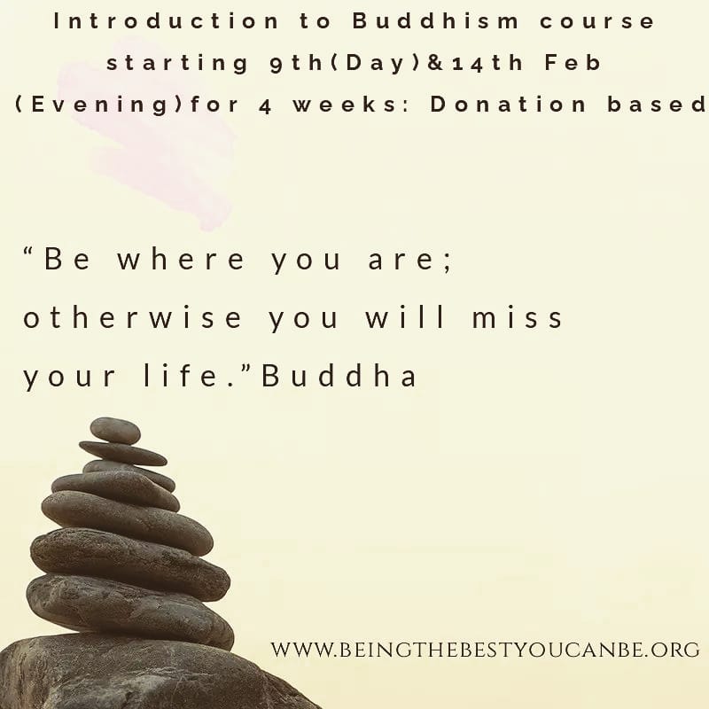 alisonlaycock23's tweet photo. Introduction to Buddhism course:
Delivered by Alison who has been practising Buddhism for over 20+ years
Day & evening times available starting 9th/14th February.
#Buddhism #meditation #introductiontobuddhism #Tibet #Bhutan #Nepal #beingthebestyoucanbe #BTBYCB #buddhist https://t.co/FicylyPnV1