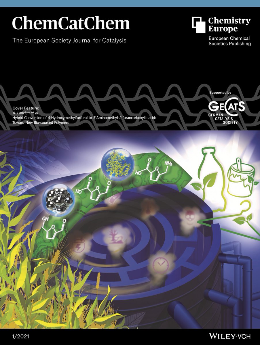 We are super excited to announce the publication of our first work on hybrid catalytic synthesis of furfurylamines! #CHEMCATCHEM #HybridCatalysis #Furfurylamines #Biocatalysis