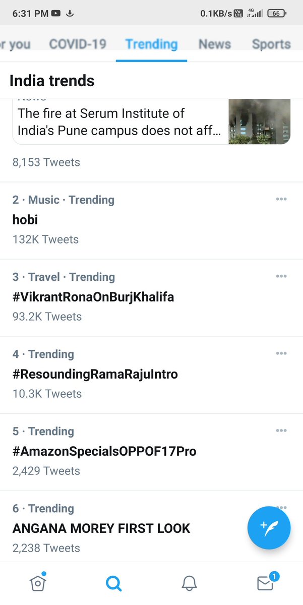 Rockycharri's tweet photo. At India trends in no 3 make it no 1
#VikrantRonaOnBurjKhalifa
#KicchaSudeep #PhantomUpdateToday https://t.co/o5GMjbkJRg