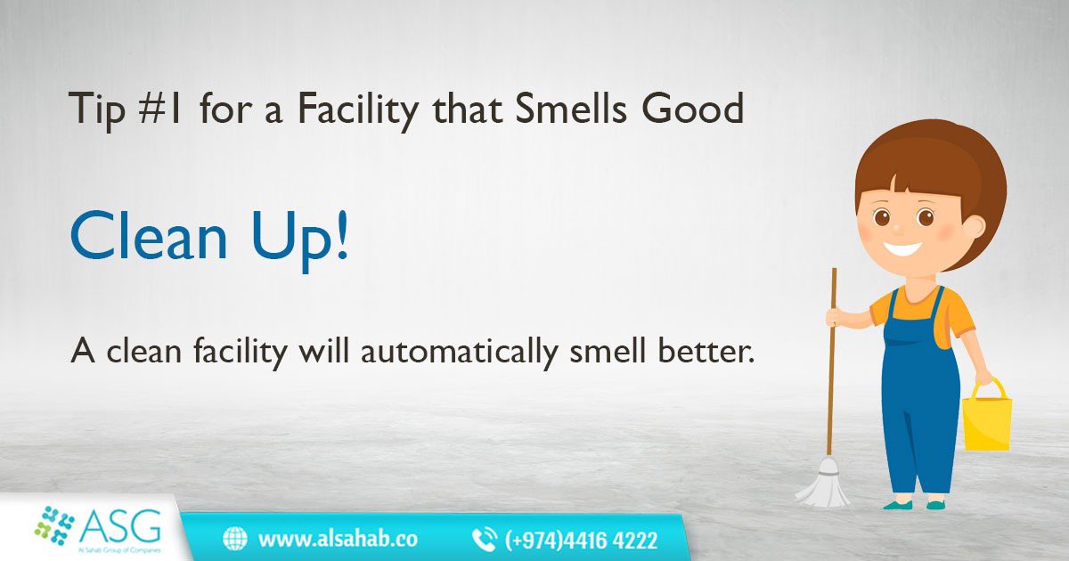 alsahabgroup's tweet photo. The first and most important thing to keep in mind to keep the stink at bay is to clean up your facility. 🧽  

A clean and sanitised facility automatically smells better. ✨ 

Rope in the experts at Al Sahab Group for daily cleaning facility management needs! https://t.co/Nkoz8rbu2o